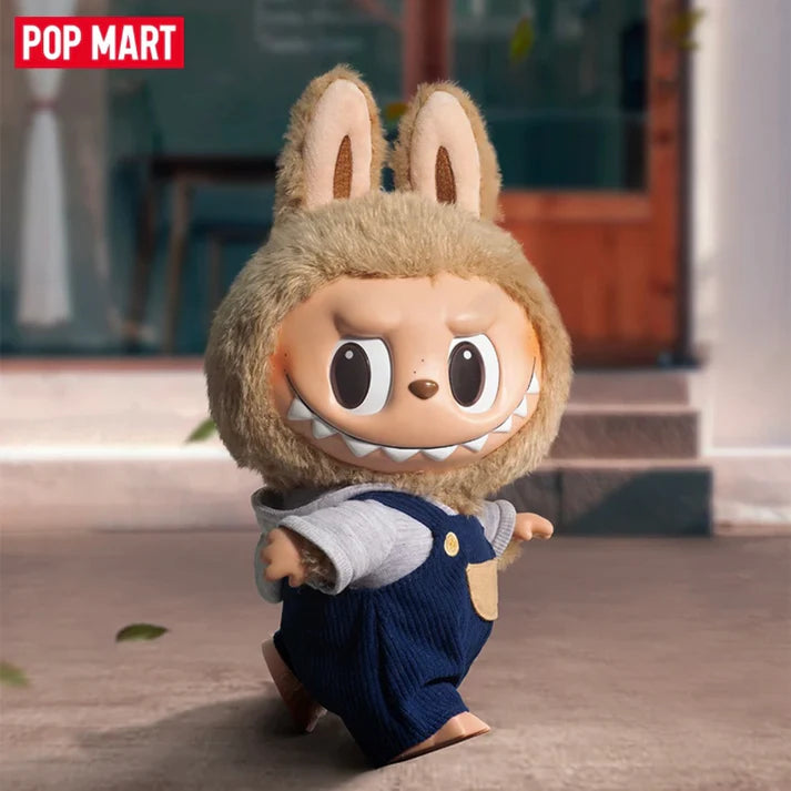 Labubu Fall in wild plush doll with key chain (preorder in 3 days)