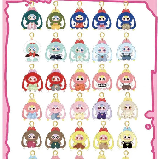 Baby Three Macaron Little Cute Bunny Series-V2 Plush Dolls Blind Box