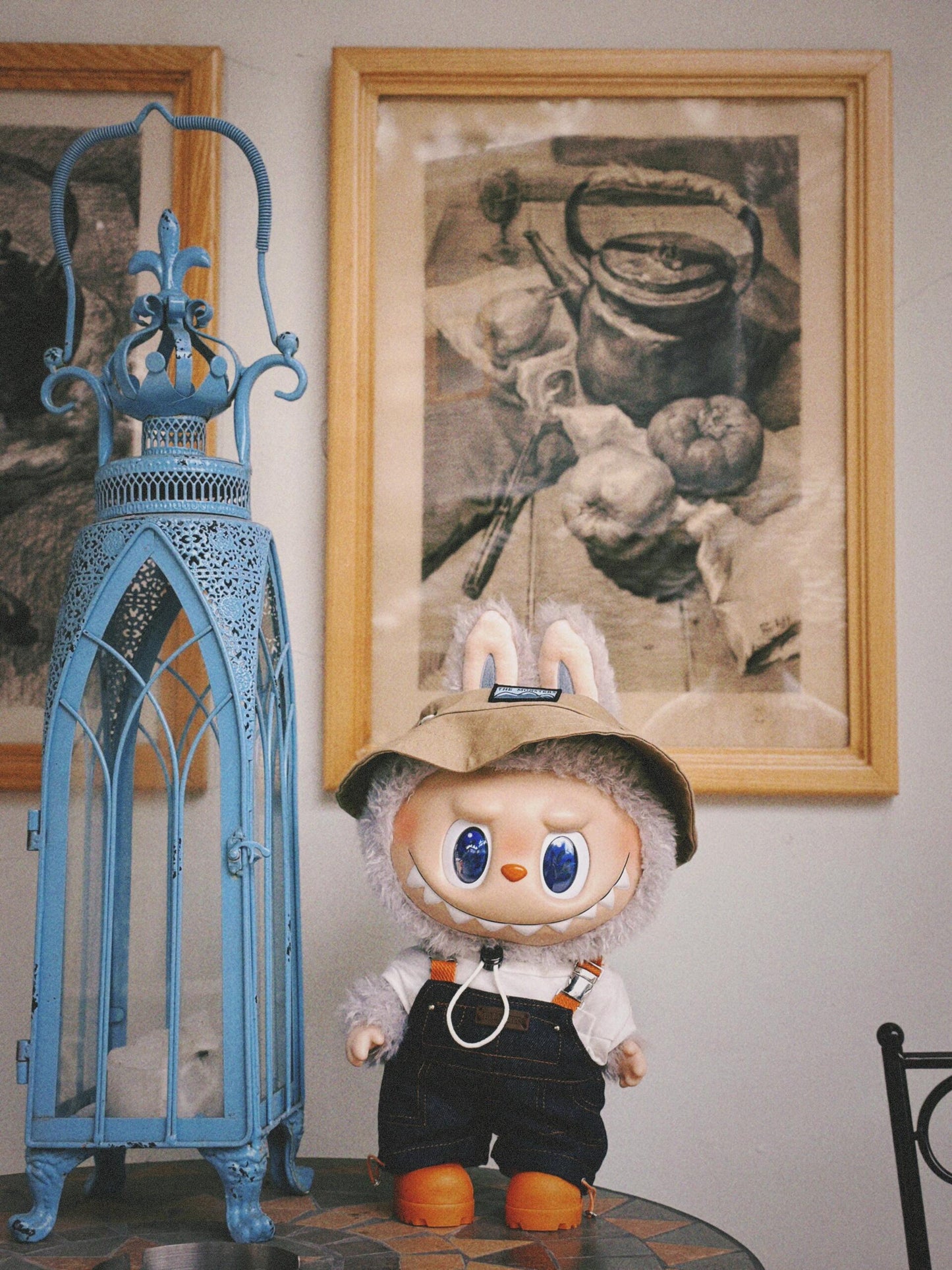 Labubu Fall in wild plush doll with key chain (preorder in 3 days)
