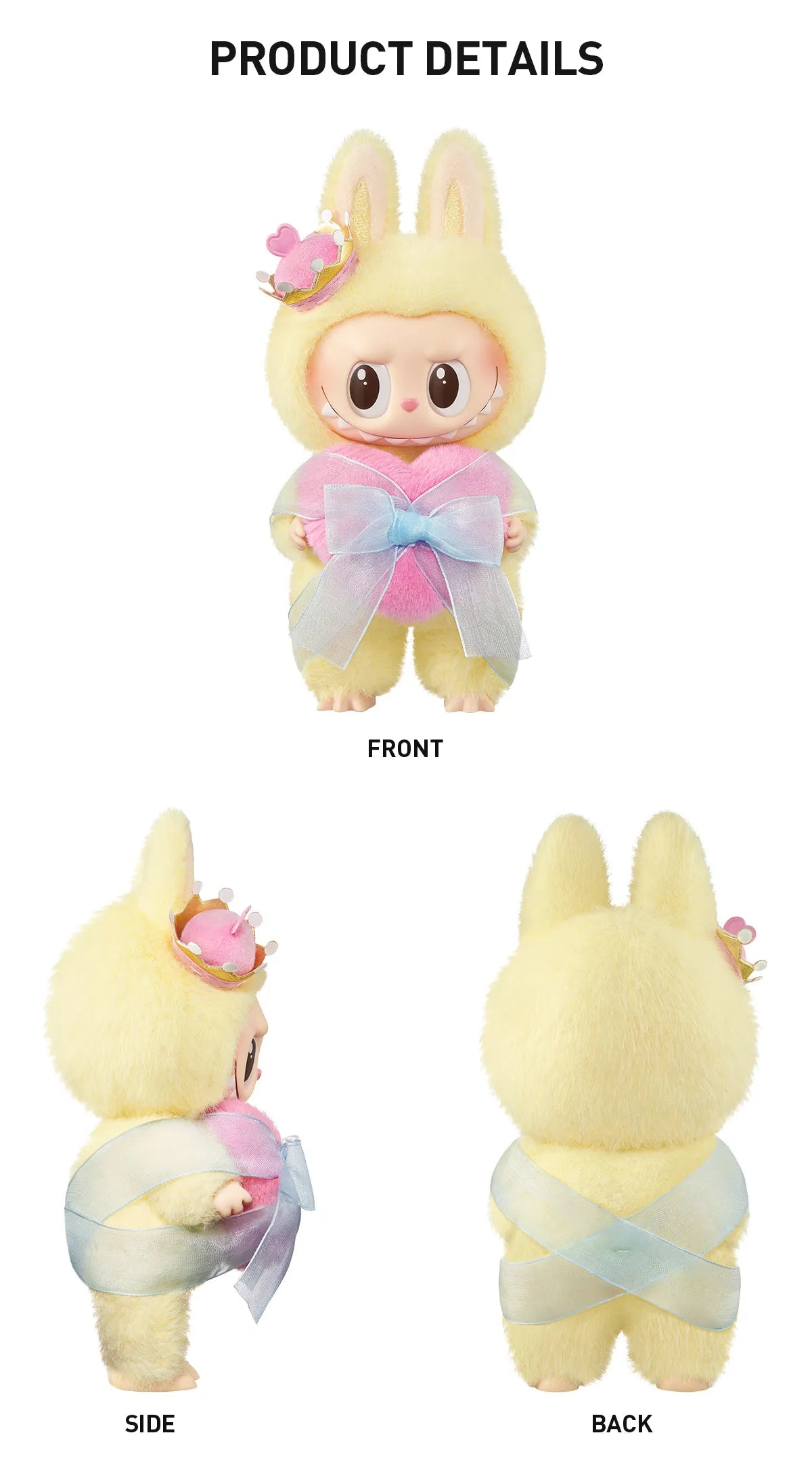 THE MONSTERS Let's Check Mate Limited Labubu Plush Doll
