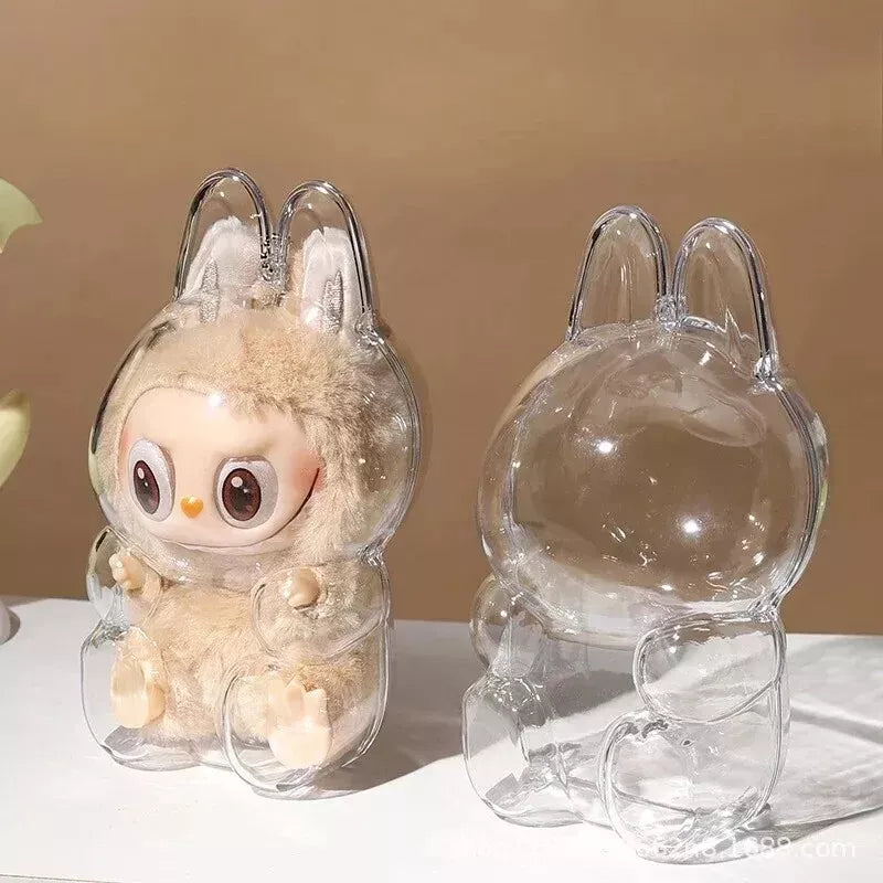Labubu'Plastic Case/ Hard case for Labubu v1 and Labubu v2