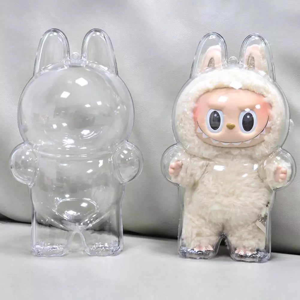 Labubu'Plastic Case/ Hard case for Labubu v1 and Labubu v2