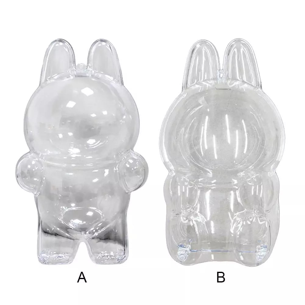 Labubu'Plastic Case/ Hard case for Labubu v1 and Labubu v2