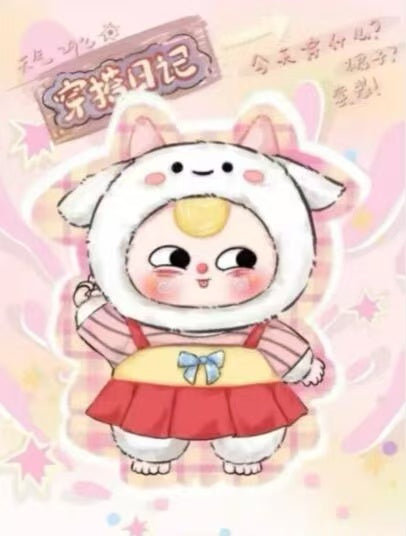 Baby three billonaire cat blind boxes