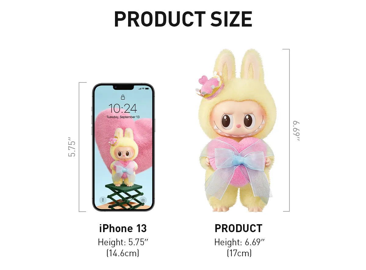 THE MONSTERS Let's Check Mate Limited Labubu Plush Doll