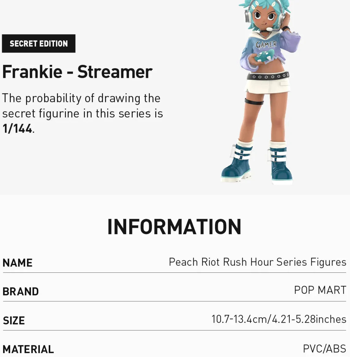 Peach Riot Rush Hour Series Figures